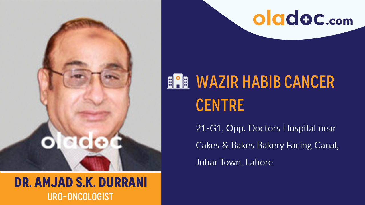 Practice location of Dr. Amjad S.K. Durrani